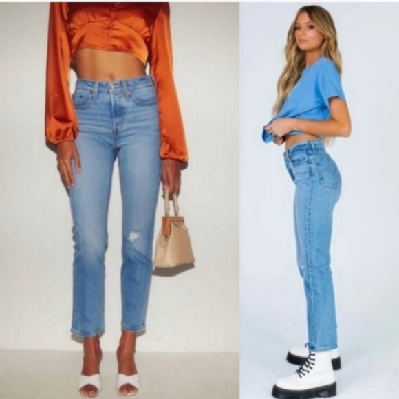 Levi’s Wedgie Straight Leg Jeans in 30 x 26 - Picture 5 of 16